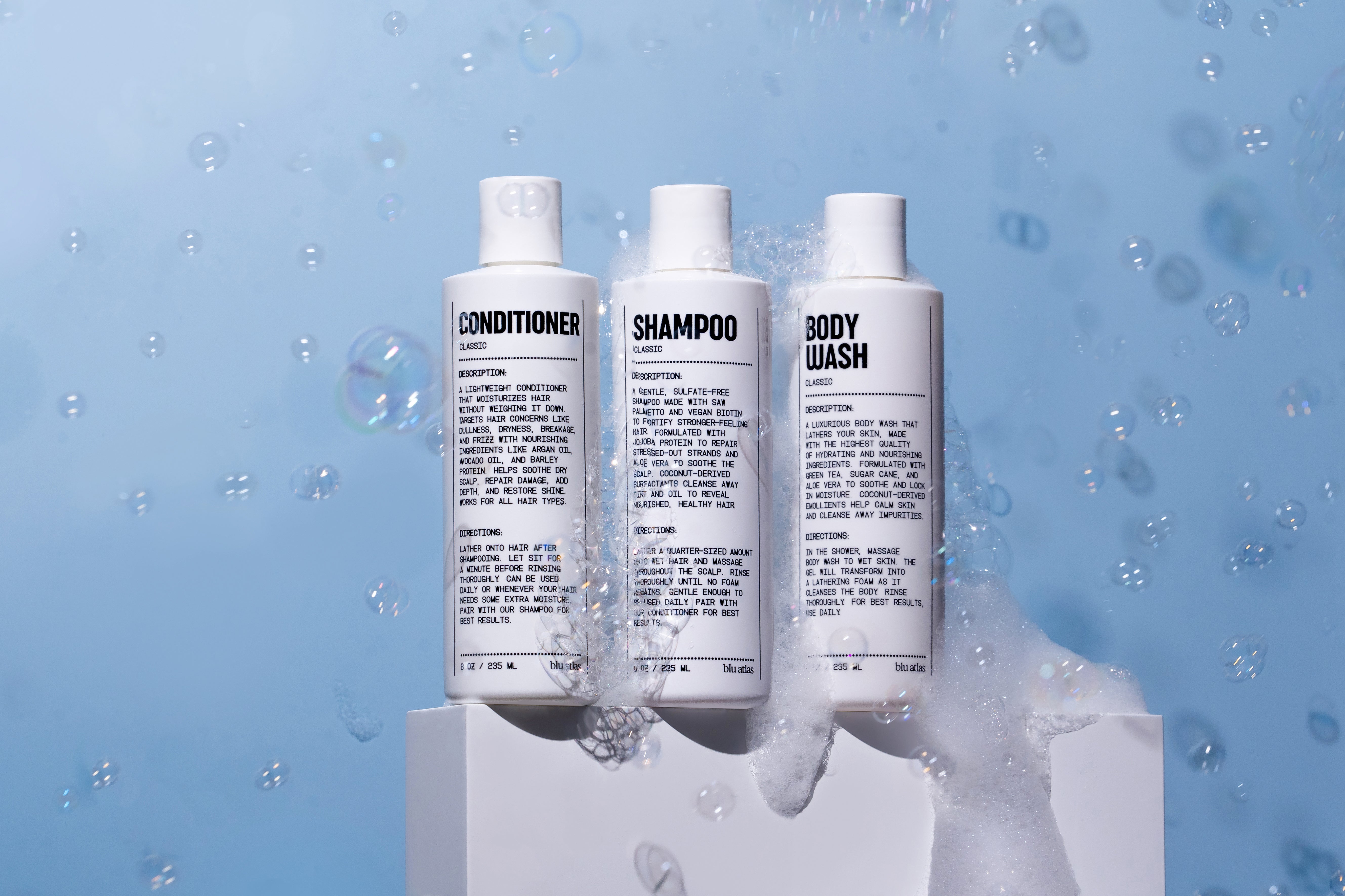 Shower Refresh Set with Bubbles