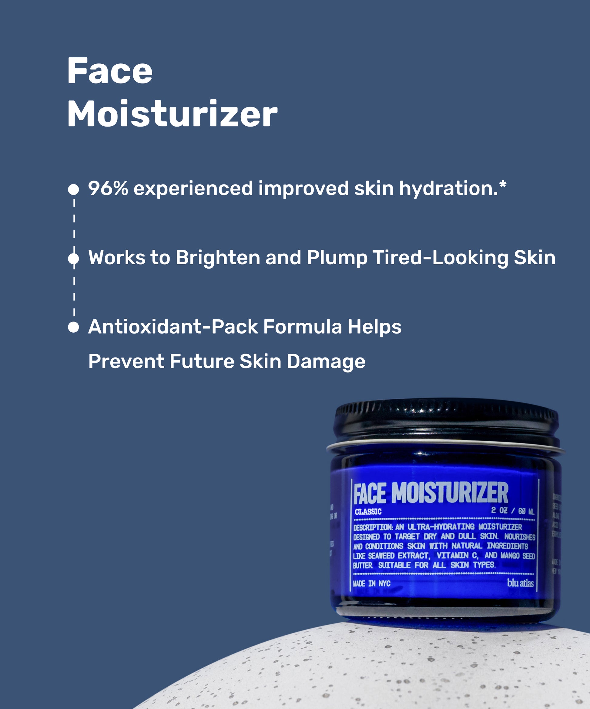 Introducing the Blu Atlas Better Skin Set: A daily skincare essential that hydrates, brightens, and plumps with natural ingredients for antioxidant protection.