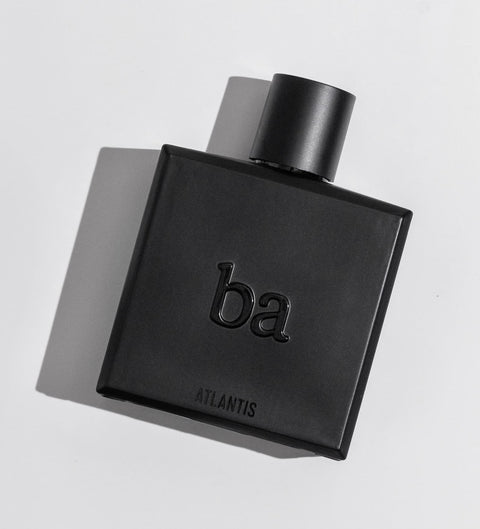 BluAtlas Bottle of Atlantis Cologne on White Background