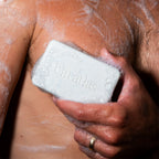 Blu Atlas Everyday Body Duo Soap in Use