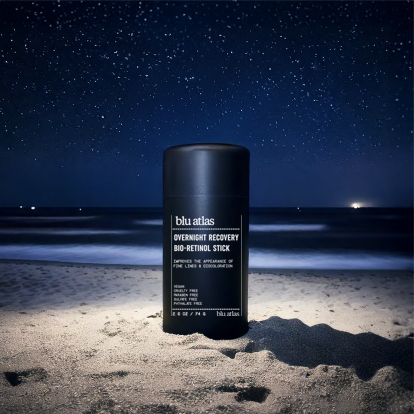 Blu Atlas Bio Retinol Stick on Beach