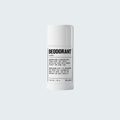 A white cylindrical stick of Blu Atlas Natural Deodorant labeled “Natural Deodorant” sits on a plain light background, highlighting its aluminum-free formula with arrowroot.