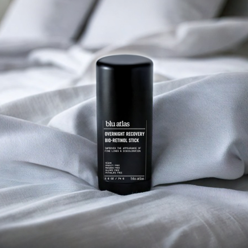 Blu Atlas Bio Retinol Stick on Bed