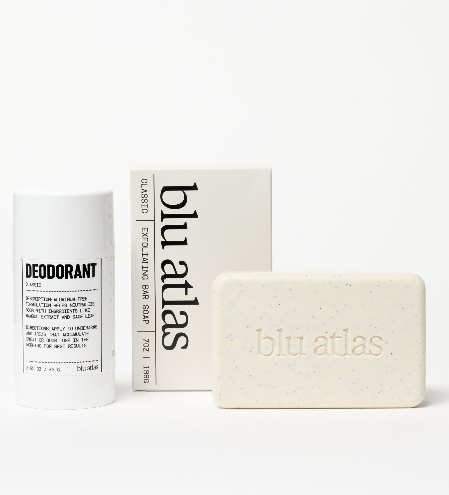 Blu Atlas Everyday Body Duo with Soap and Deodorant 