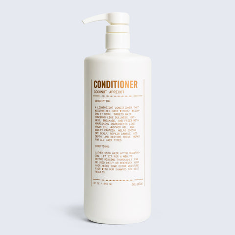 Men's Lightweight and Moisturizing Daily Conditioner - Coconut Apricot (32oz)