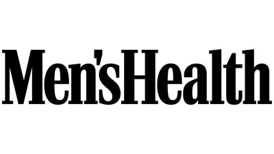 Black 'Men's Health' logo on a white background