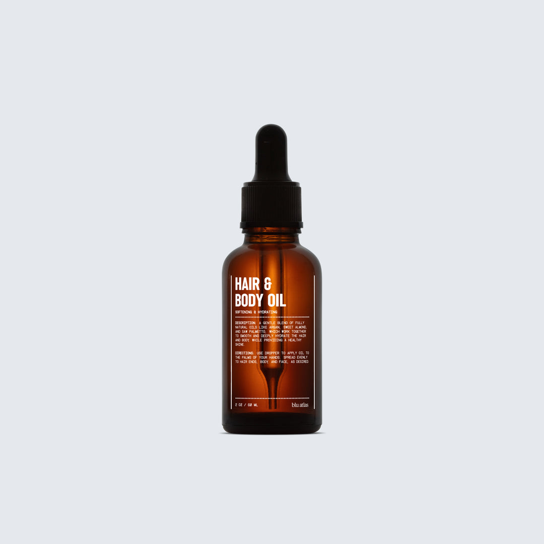 Men's Hair & Body Oil | Blu Atlas