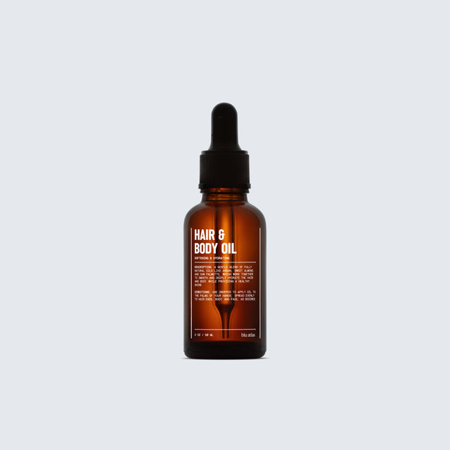 Men's Hair & Body Oil Blu Atlas